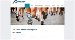 Desktop Screenshot of grandrapidsrunningclub.org
